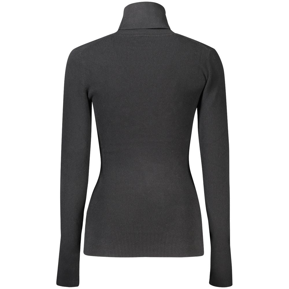 Calvin Klein Black Cotton Women Sweater Calvin Klein