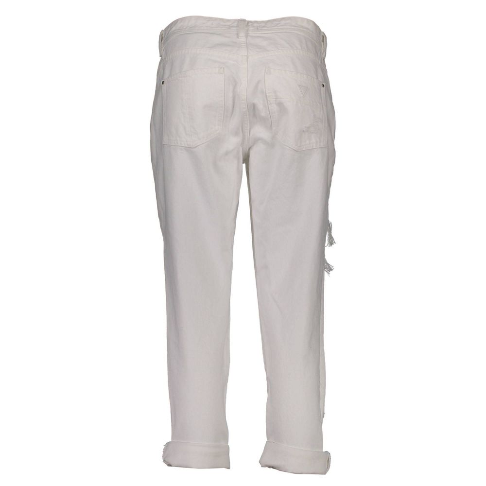 Guess Jeans White Cotton Women Jeans Guess Jeans