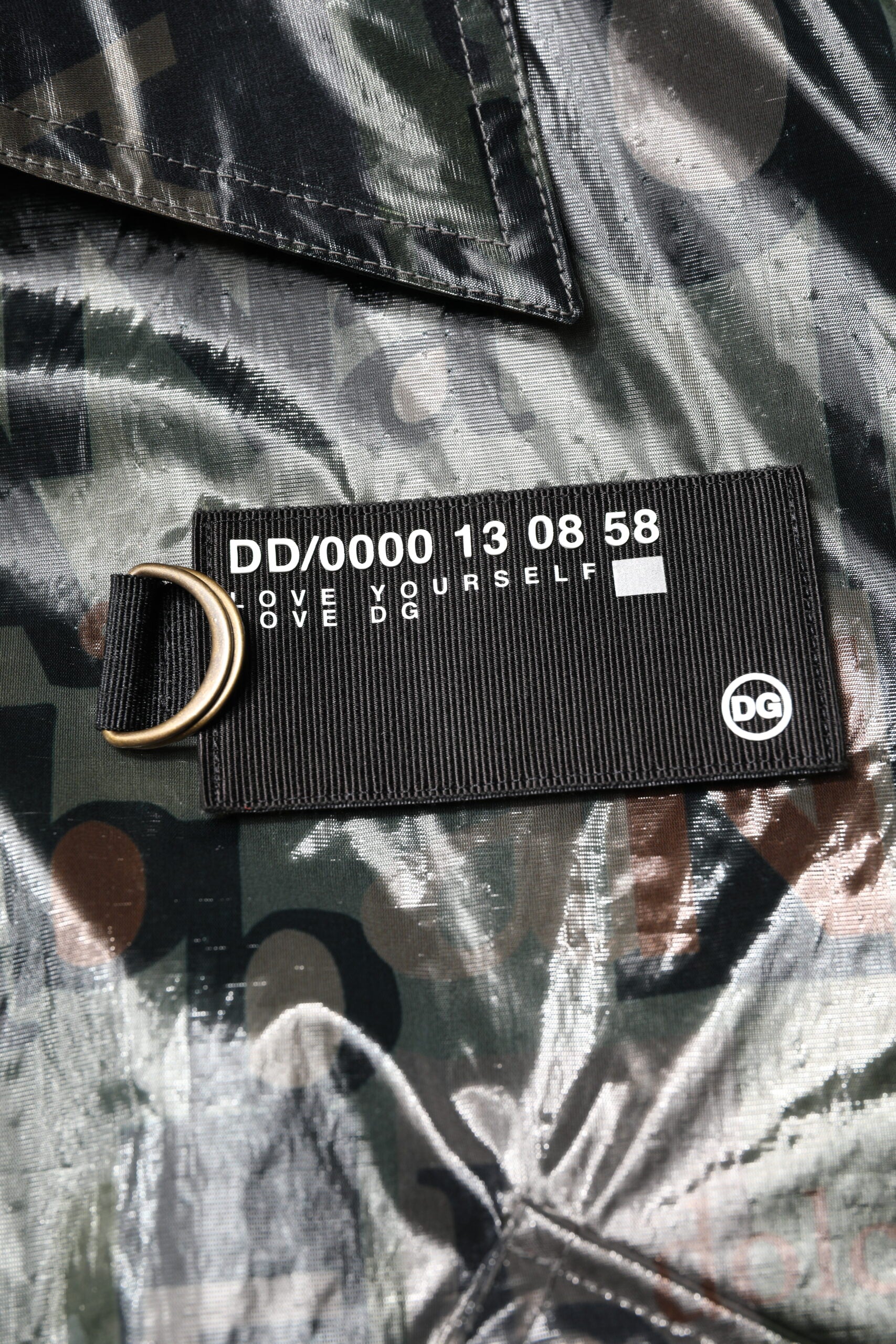 Dolce & Gabbana Green DG Logo Print Bomber Full Zip Jacket Dolce & Gabbana