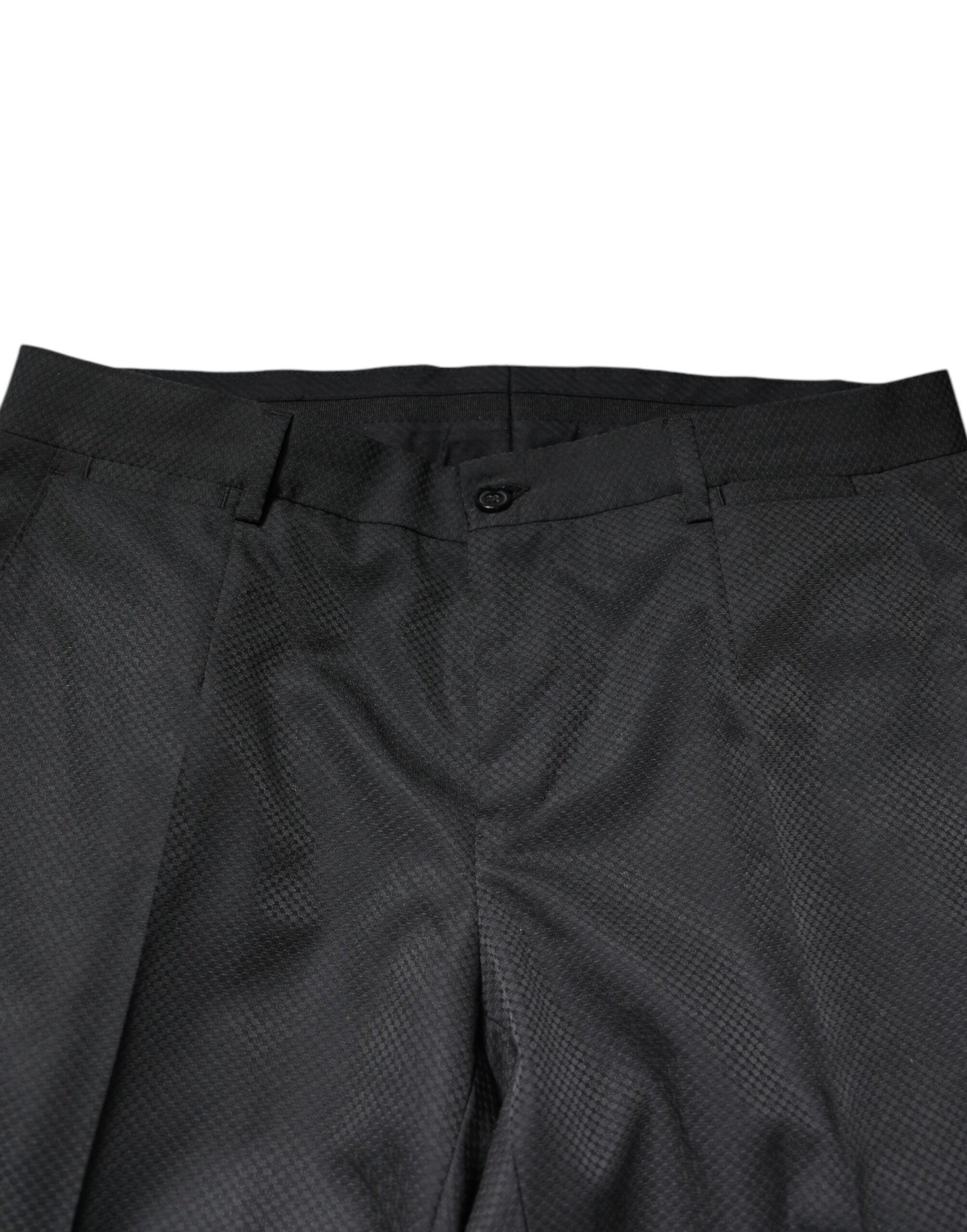 Dolce & Gabbana Black Single Breasted Formal 2 Piece Suit Dolce & Gabbana