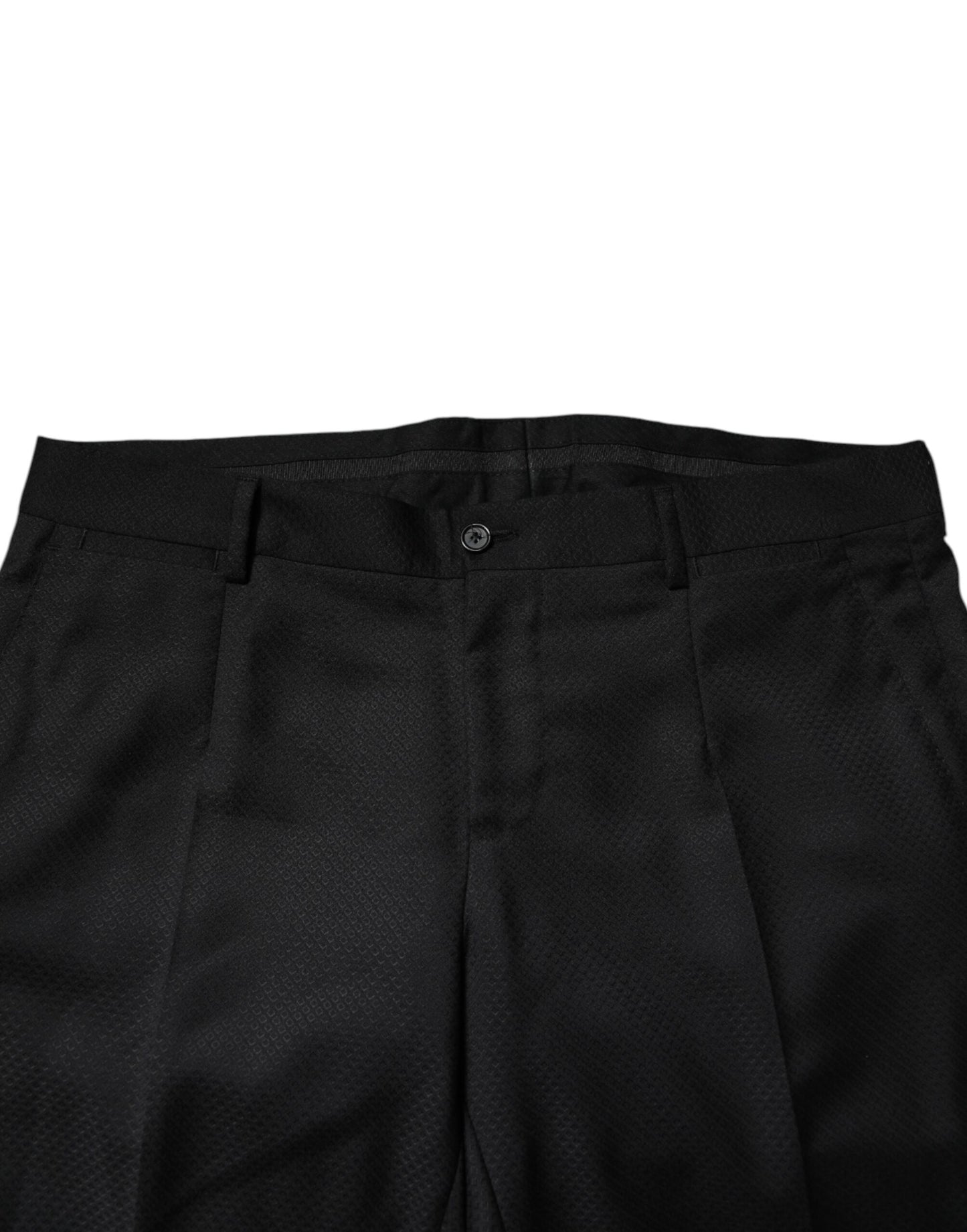 Dolce & Gabbana Black Wool Single Breasted 2 Piece Suit Dolce & Gabbana