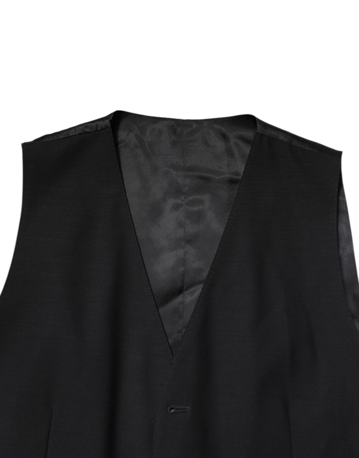 Dolce & Gabbana Black Single Breasted Formal 3 Piece Suit Dolce & Gabbana