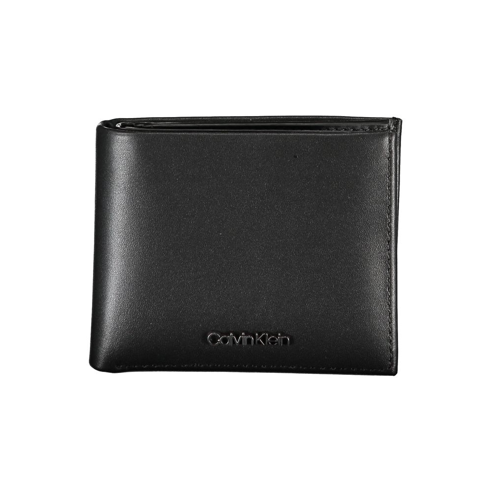 Calvin Klein Sleek Leather Bi-Fold Wallet with RFID Block Calvin Klein