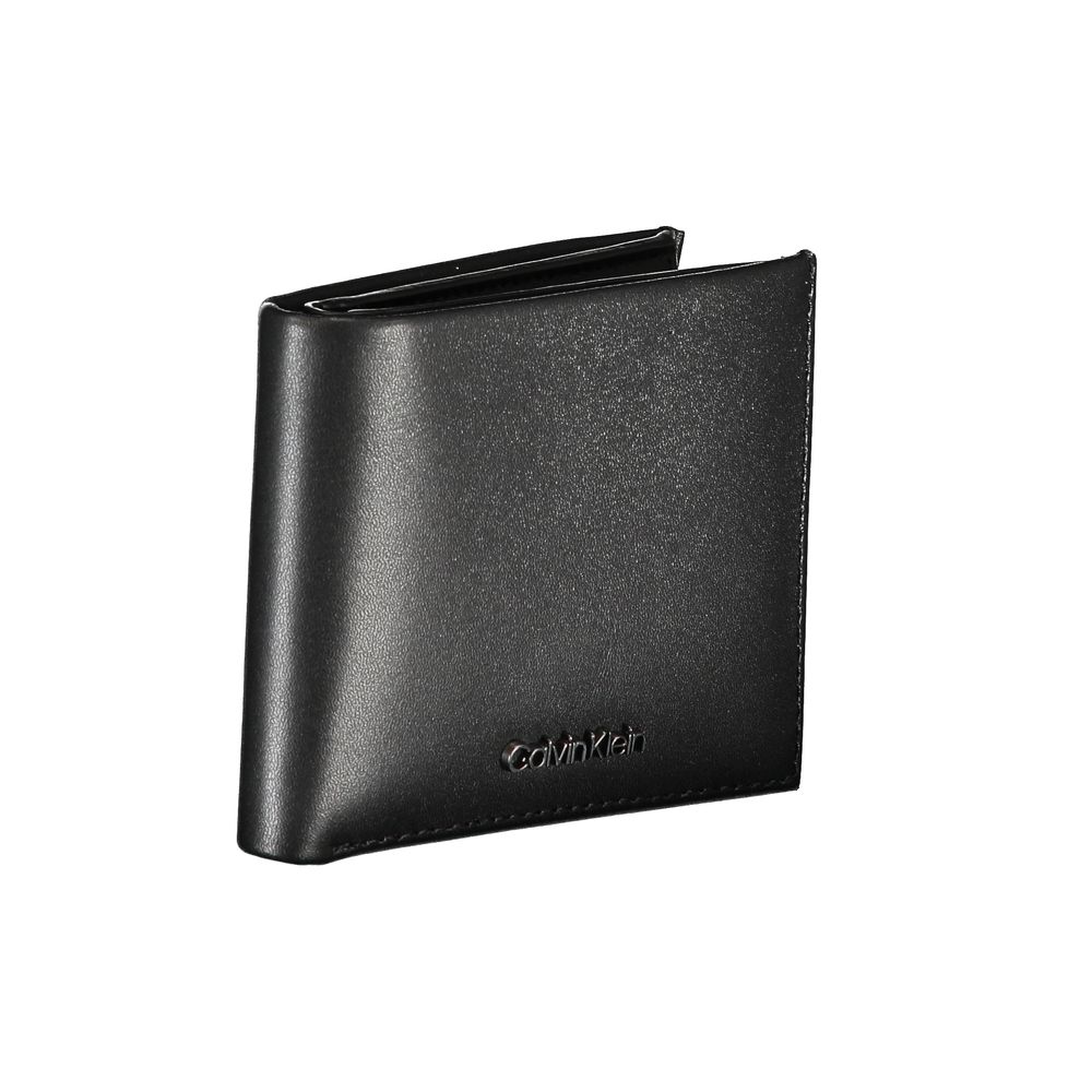 Calvin Klein Sleek Leather Bi-Fold Wallet with RFID Block Calvin Klein