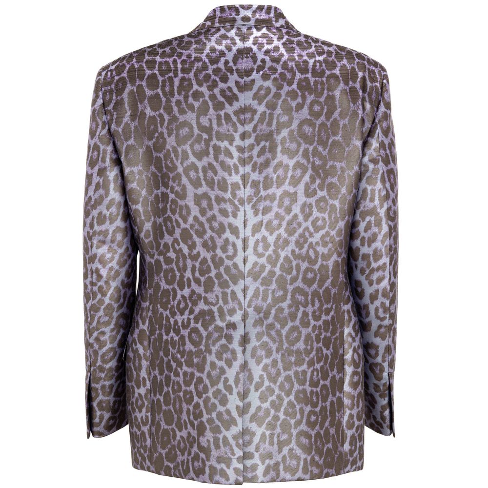 Tom Ford Purple Viscose Suit & Blazer Tom Ford
