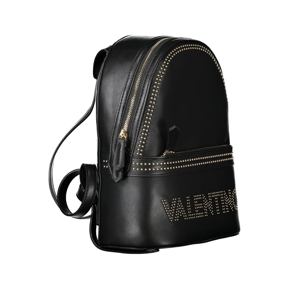 Mario Valentino Black Polyethylene Women Backpack Mario Valentino