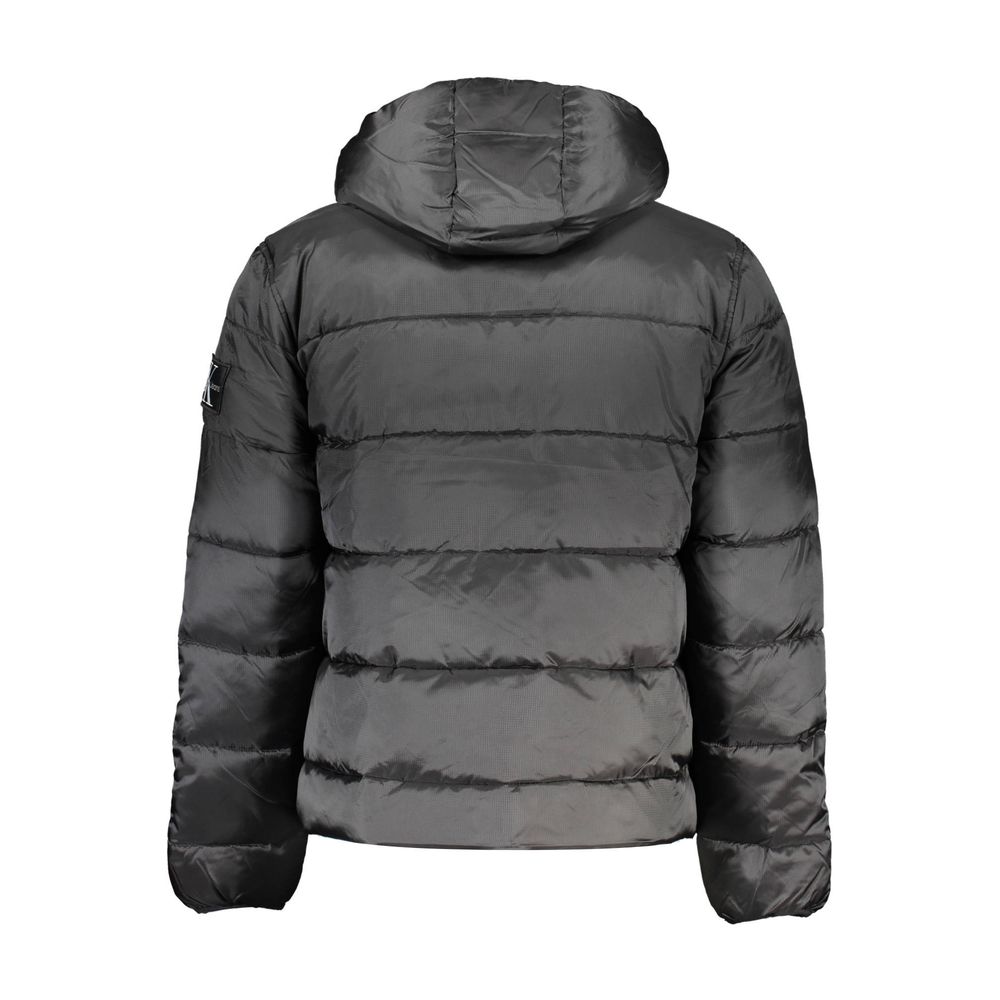 Calvin Klein Sleek Hooded Men's Jacket with Contrast Details Calvin Klein