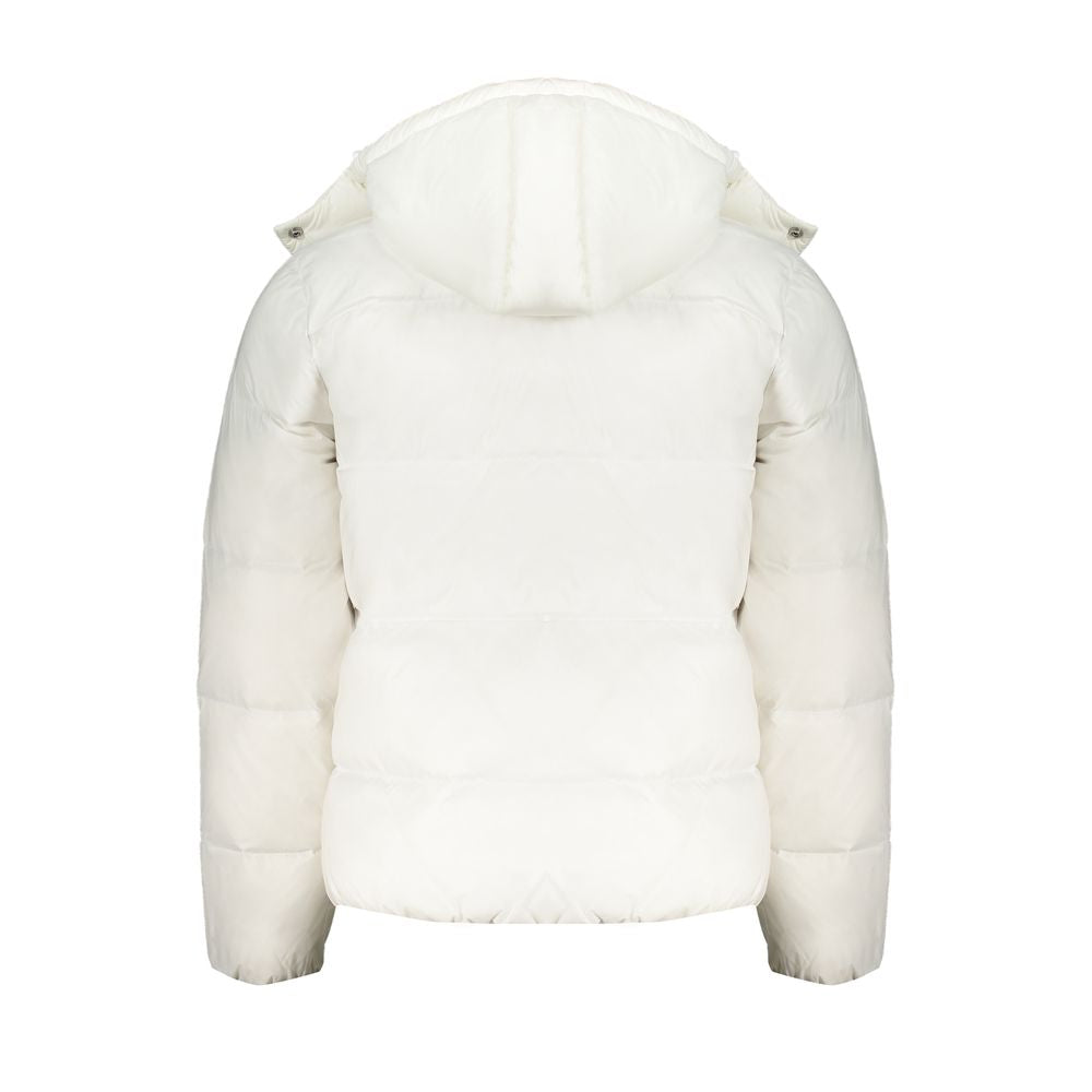 Calvin Klein White Polyamide Jacket Calvin Klein