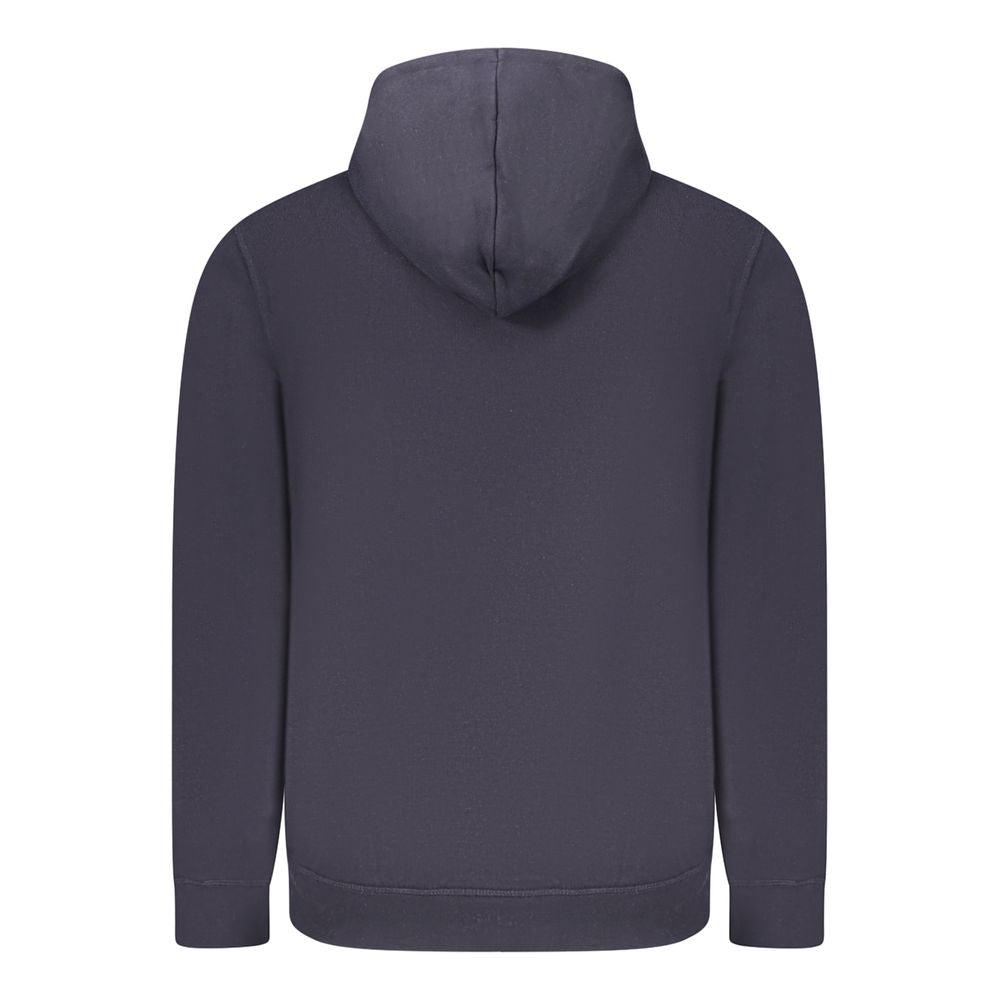 Guess Jeans Blue Cotton Men Sweater Guess Jeans