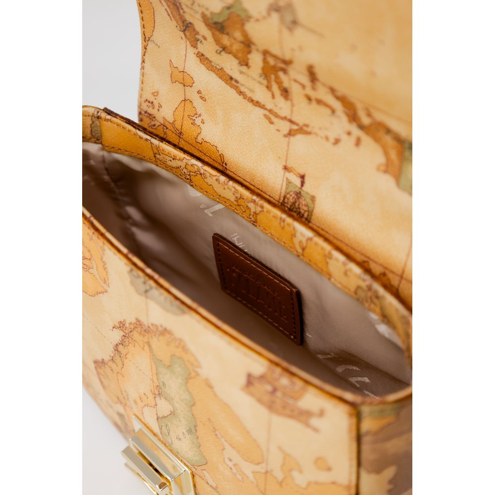 Alviero Martini Prima Classe Beige Leather Handbag Alviero Martini Prima Classe