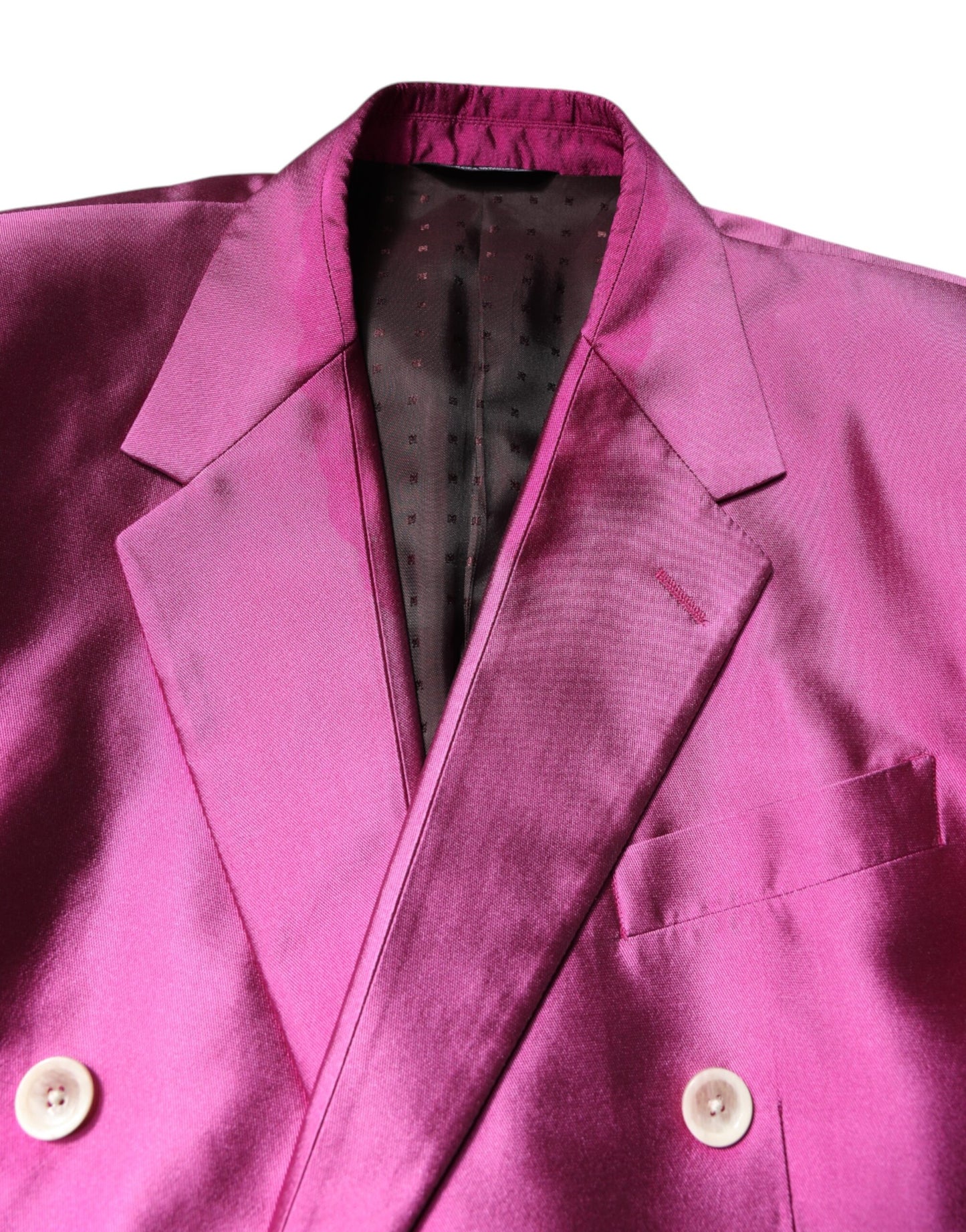 Dolce & Gabbana Pink SICILIA Double Breasted 3 Piece Suit Dolce & Gabbana
