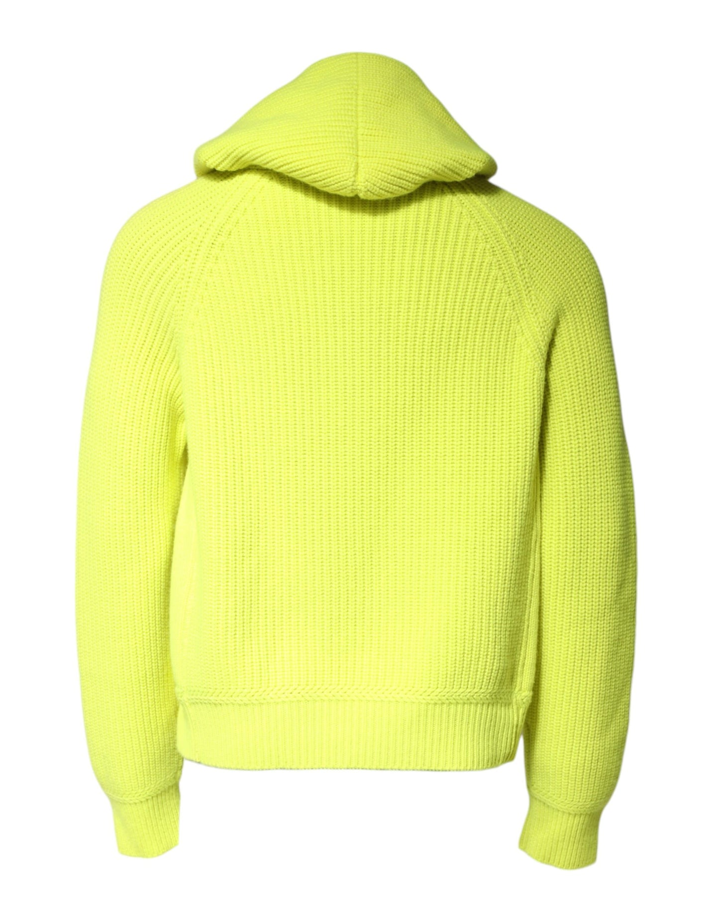 Dolce & Gabbana Green 69 Knit Hooded Men Pullover Sweater Dolce & Gabbana