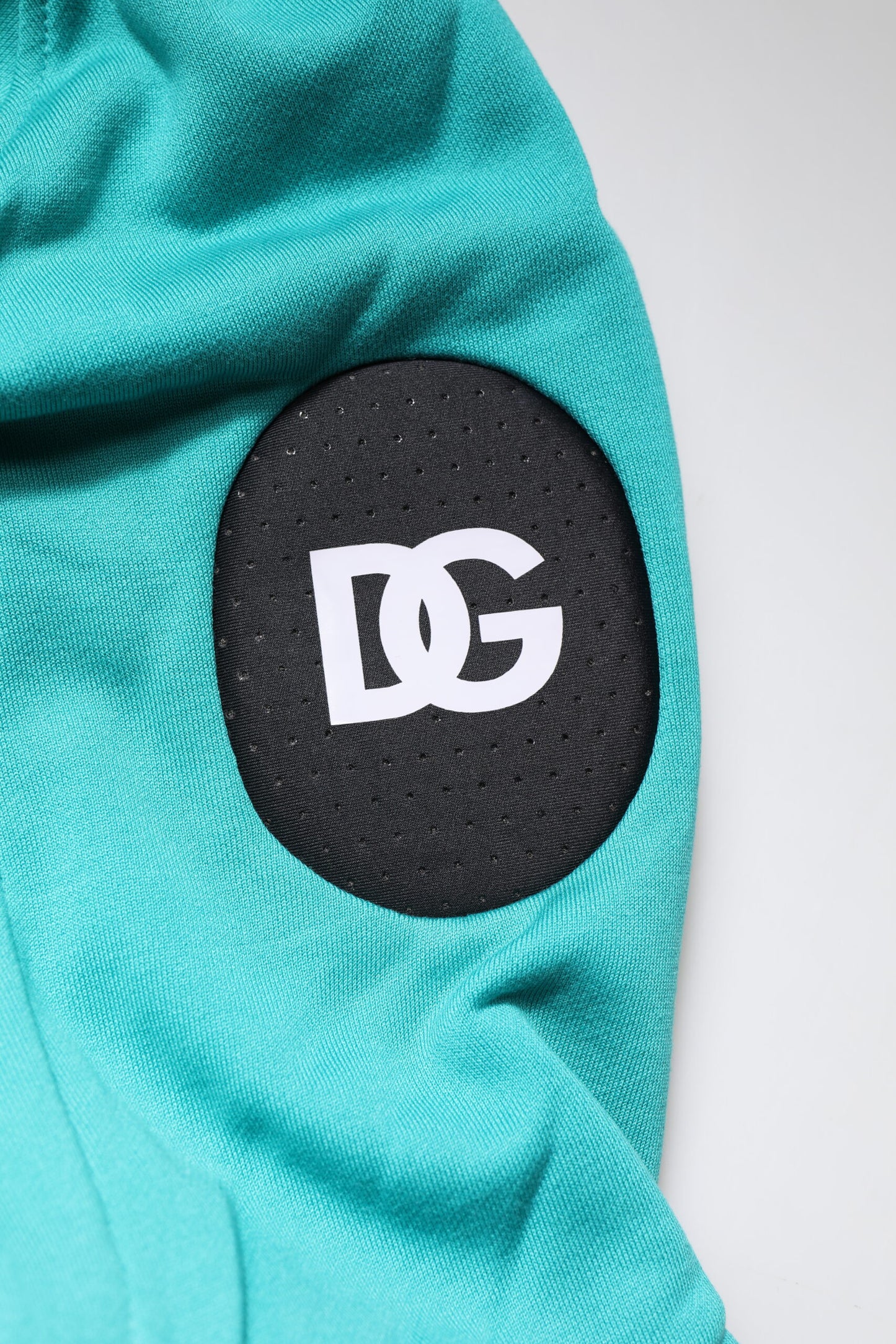 Dolce & Gabbana Green Cotton Hooded Men Sportswear Vest Sweater Dolce & Gabbana
