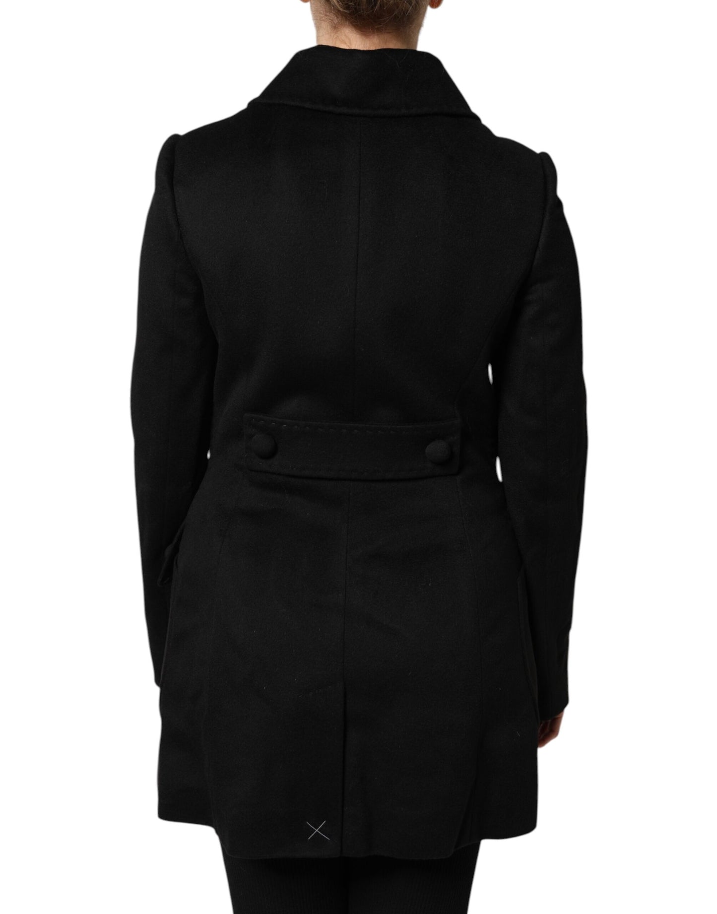Dolce & Gabbana Black Wool Sartoria Italiano Blazer Jacket Dolce & Gabbana