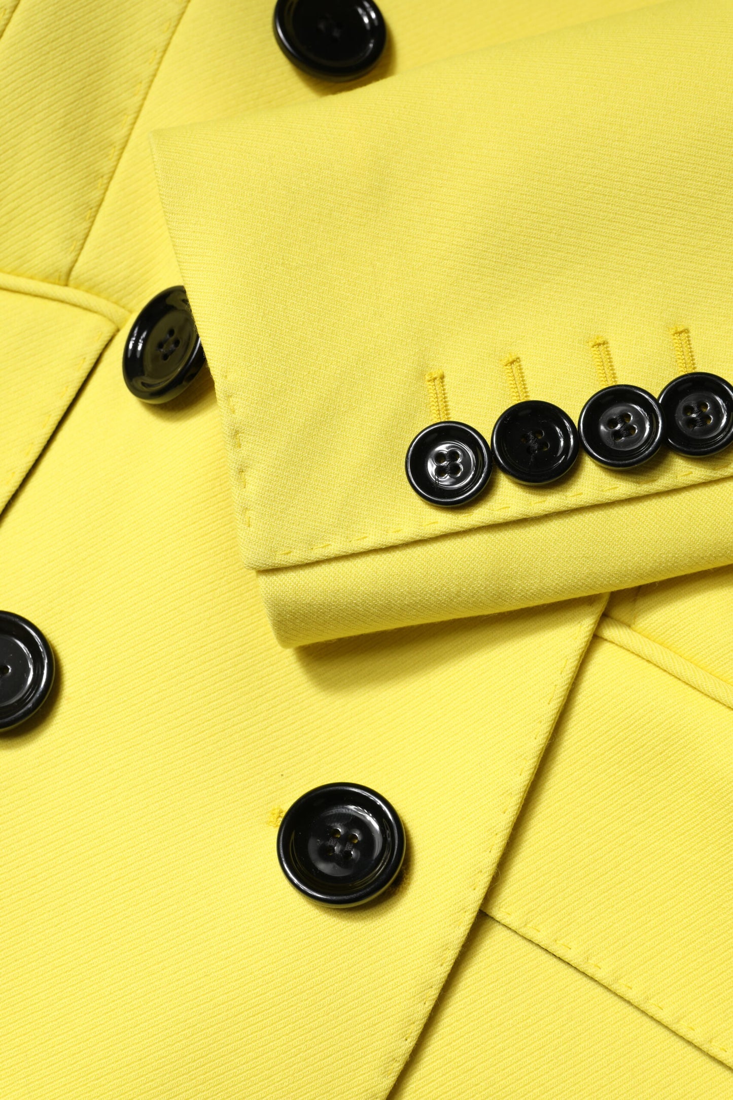 Dolce & Gabbana Yellow Double Breasted Trench Coat Jacket Dolce & Gabbana
