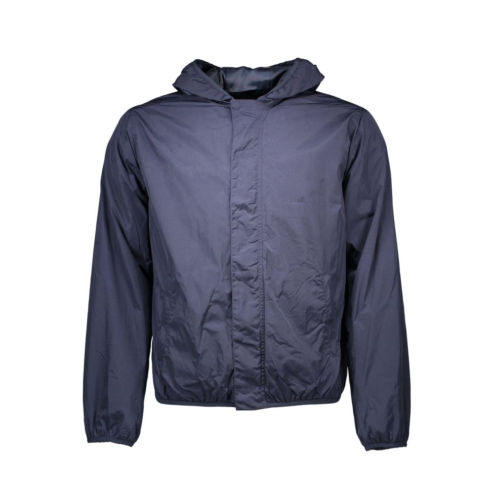 Gant Blue Nylon Men Jacket Gant