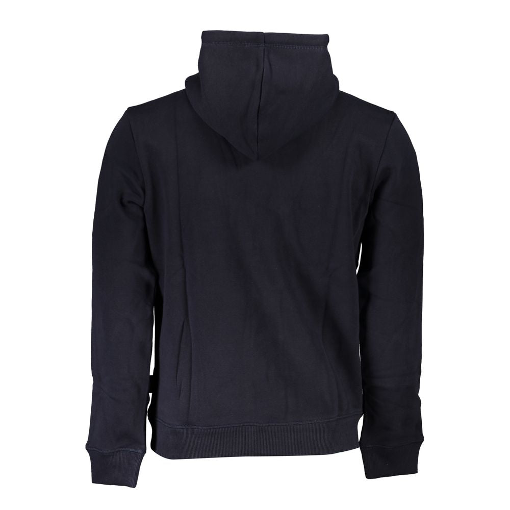 Napapijri Blue Cotton Men Sweater Napapijri