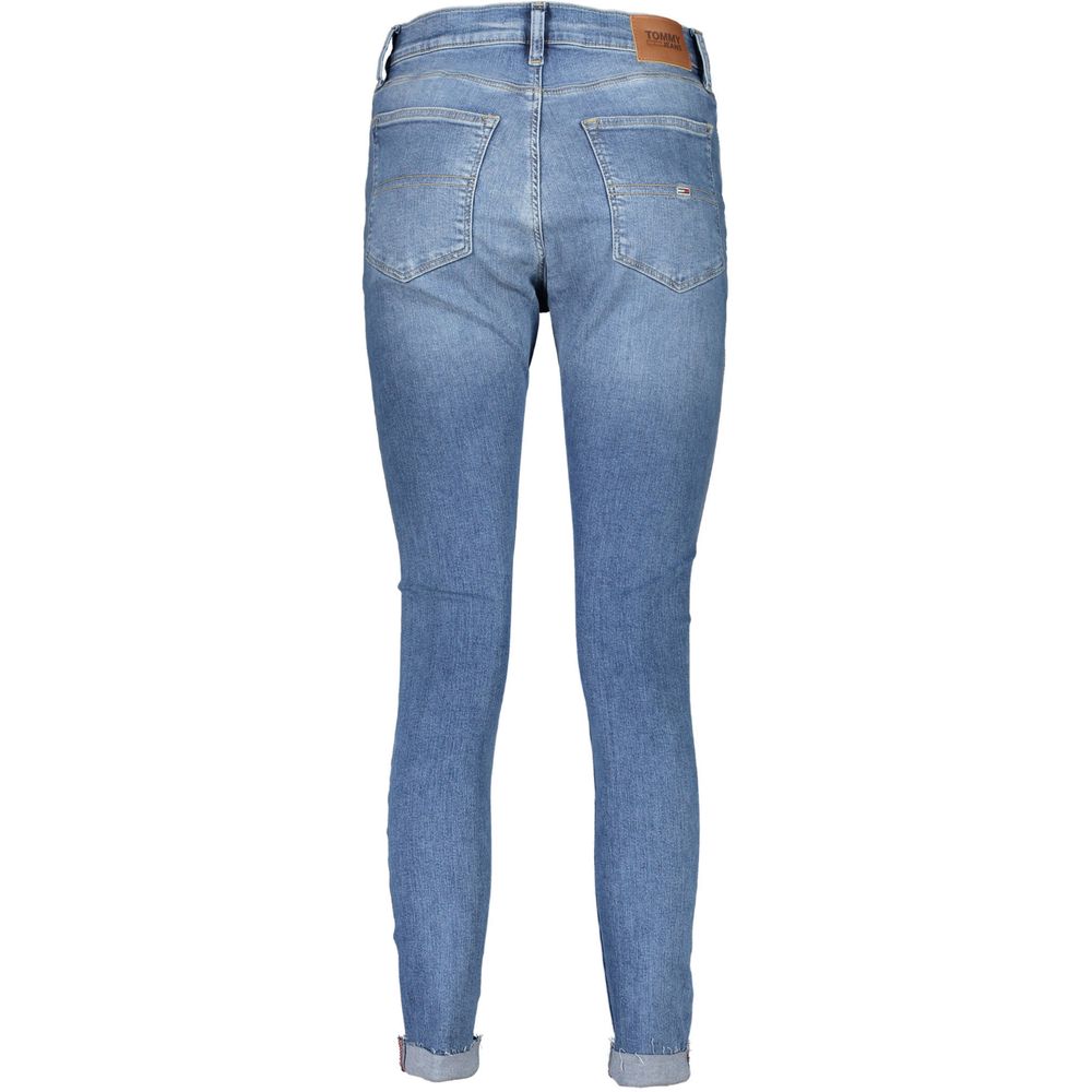 Tommy Hilfiger Light Blue Cotton Women Jean Tommy Hilfiger