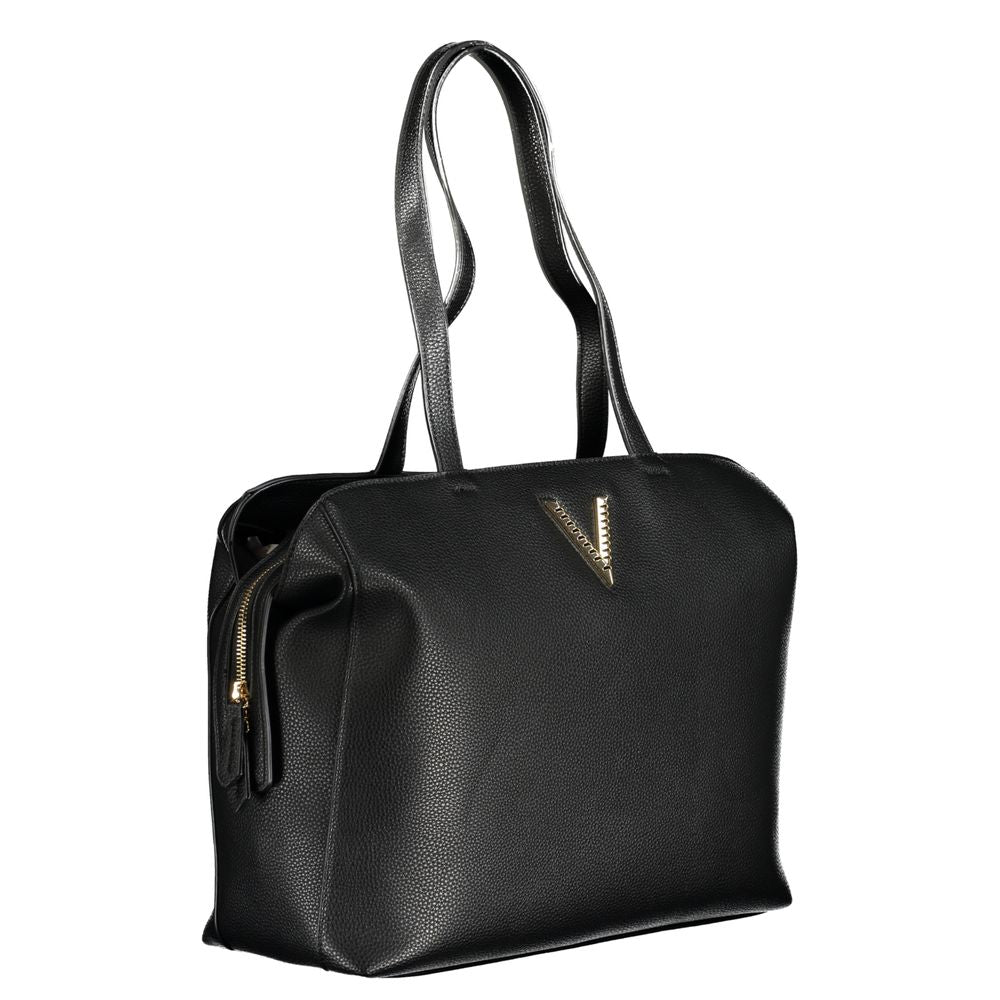 Mario Valentino Nero Poliuretano Women Handbag Mario Valentino