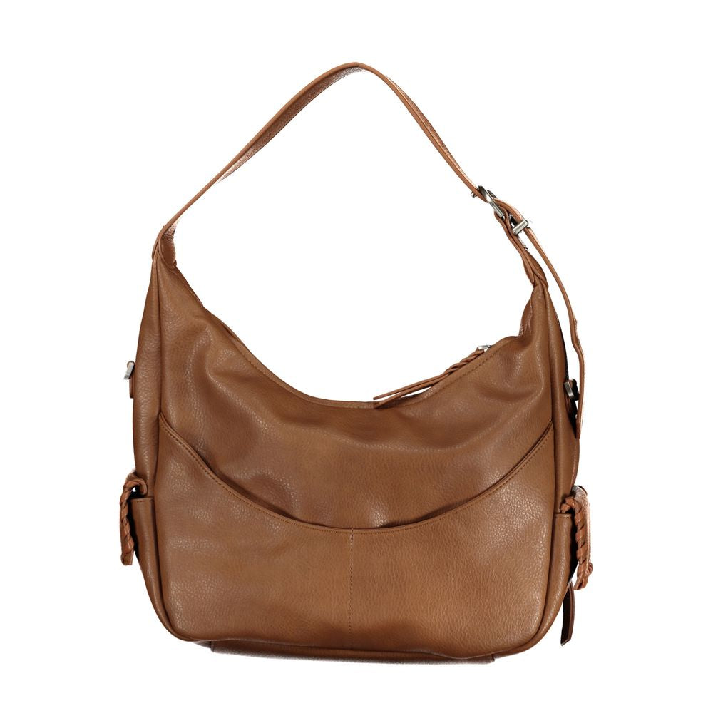 Desigual Brown Polyethylene Handbag Desigual