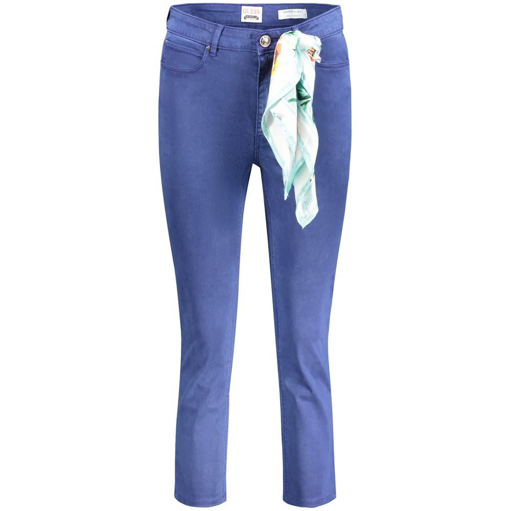 Guess Jeans Blue Lyocell Women Jeans Guess Jeans