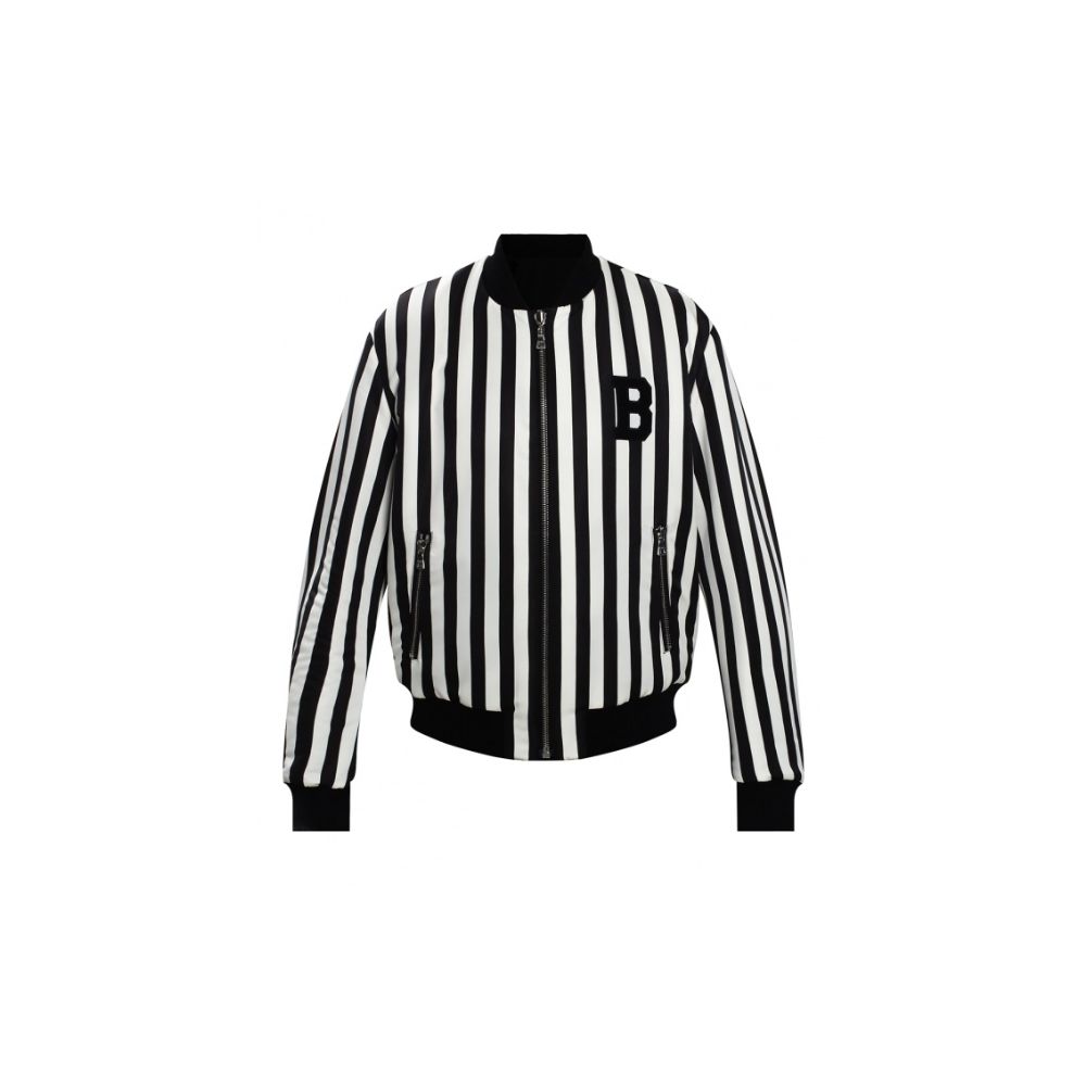 Balmain Black Polyamide Jacket Balmain