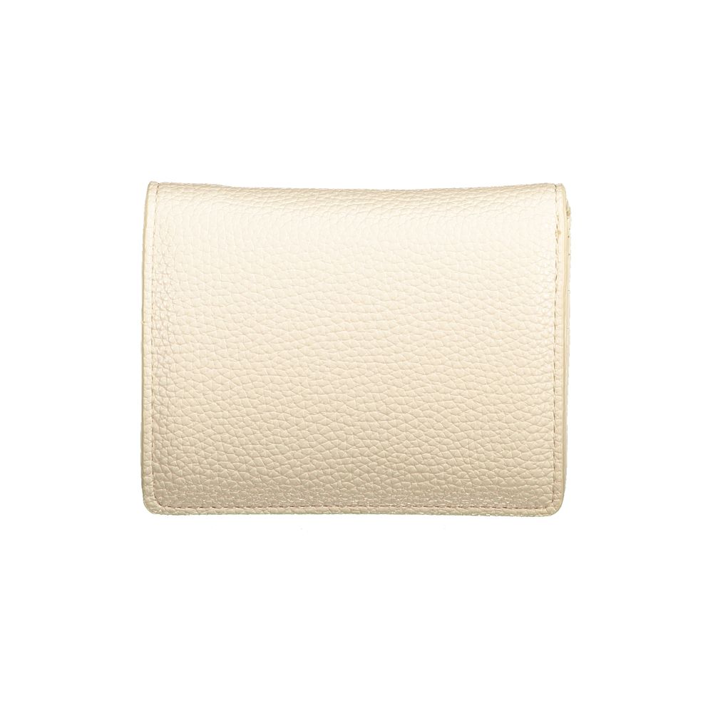 Mario Valentino Beige Polyethylene Wallet Mario Valentino