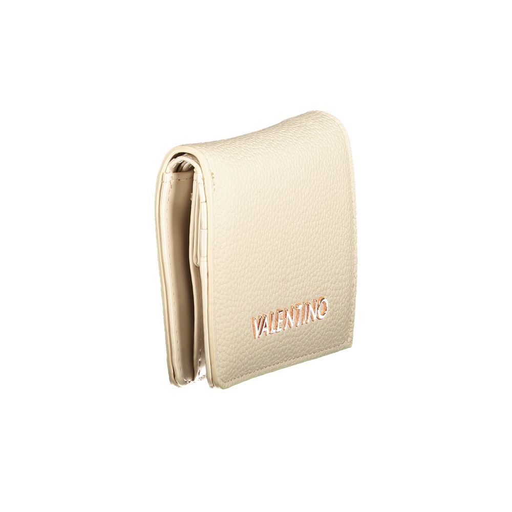 Mario Valentino Beige Polyurethane Women's Wallet Mario Valentino