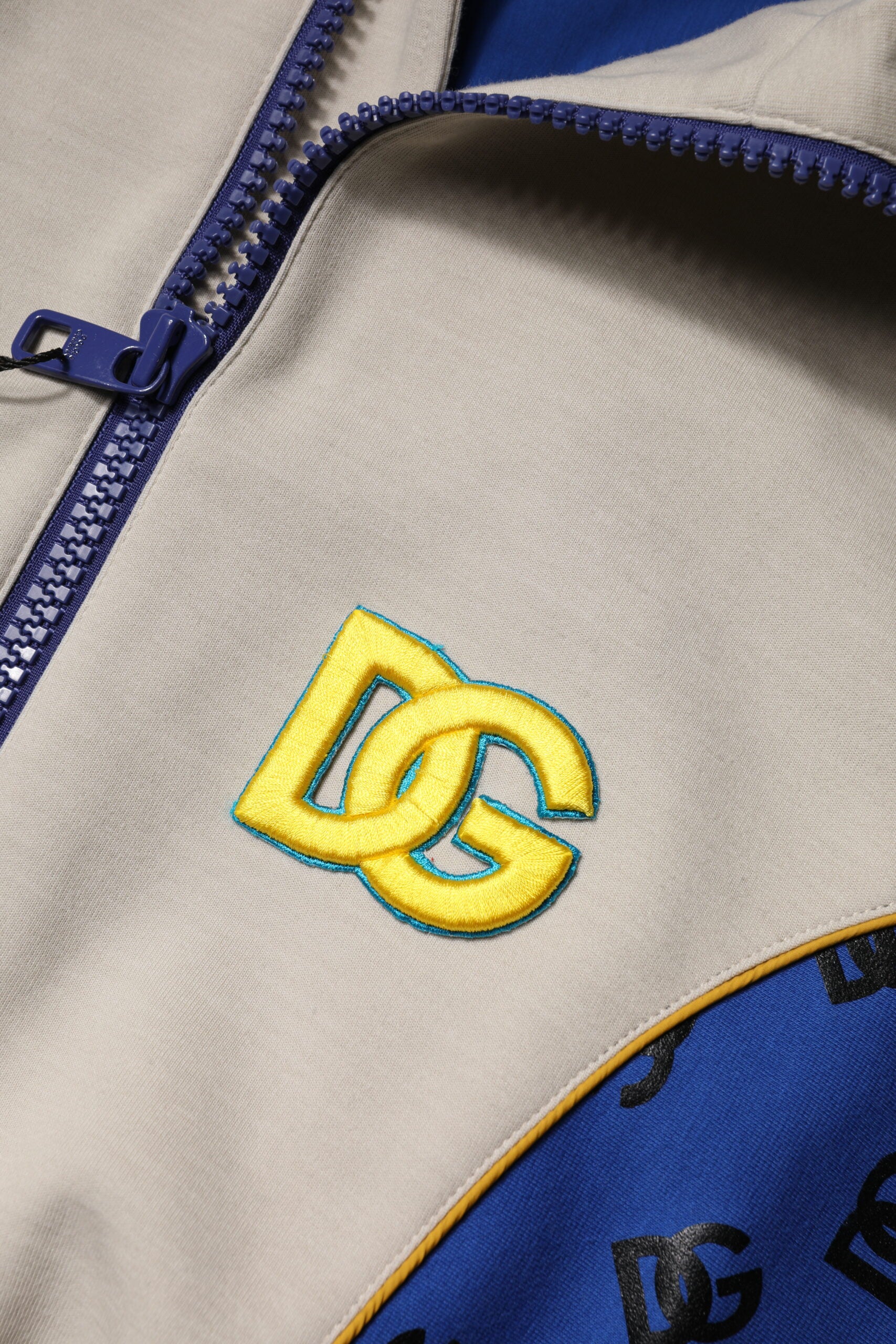 Dolce & Gabbana Multicolor Polyester Full Zip Bomber Jacket Dolce & Gabbana