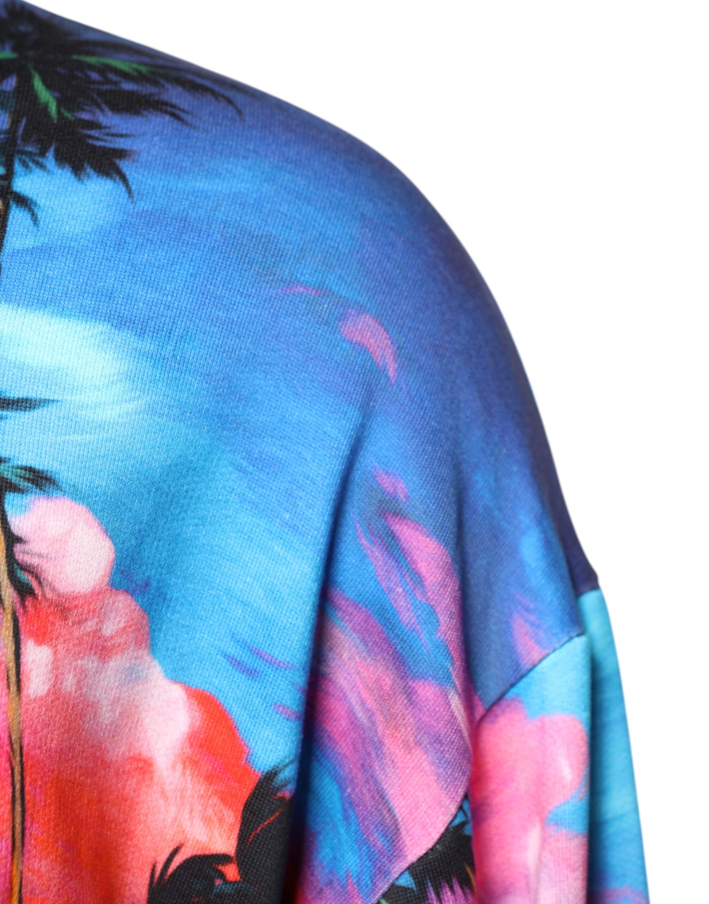 Dolce & Gabbana Multicolor Print Hooded Sweatshirt Sweater Dolce & Gabbana