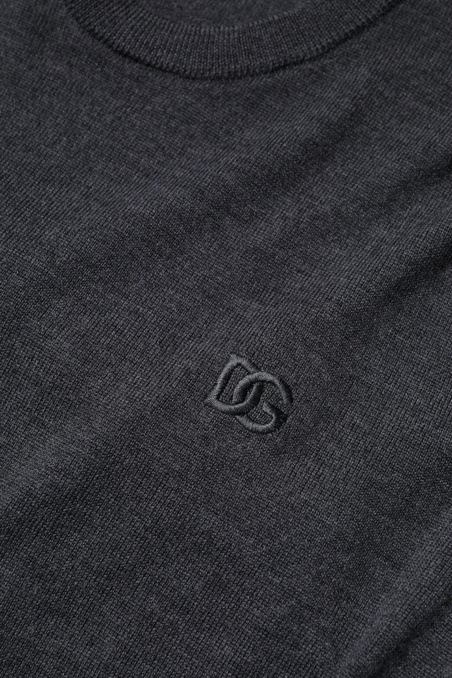 Dolce & Gabbana Gray Wool Logo Knitted Men Pullover Sweater Dolce & Gabbana
