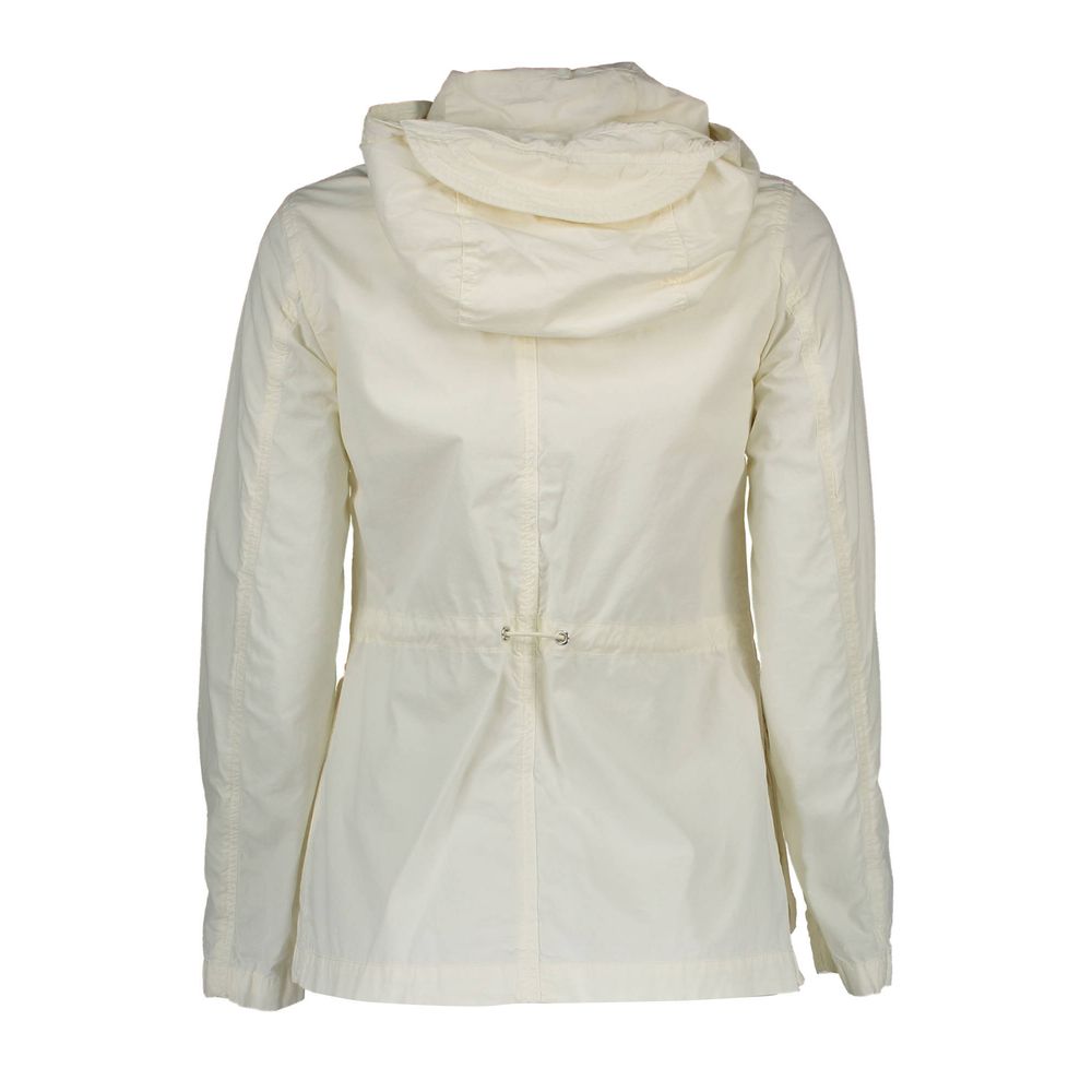 Gant White Cotton Women Jacket Gant