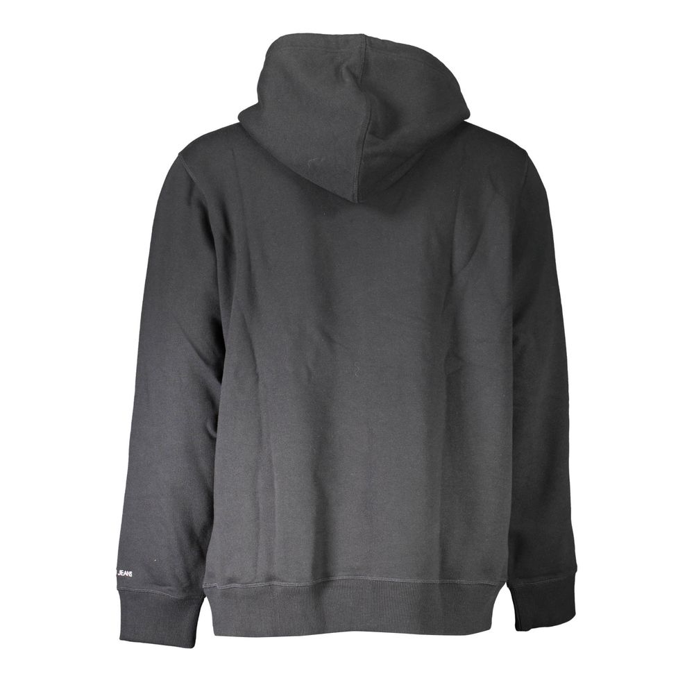 Calvin Klein Black Cotton Unisex Sweatshirt Calvin Klein