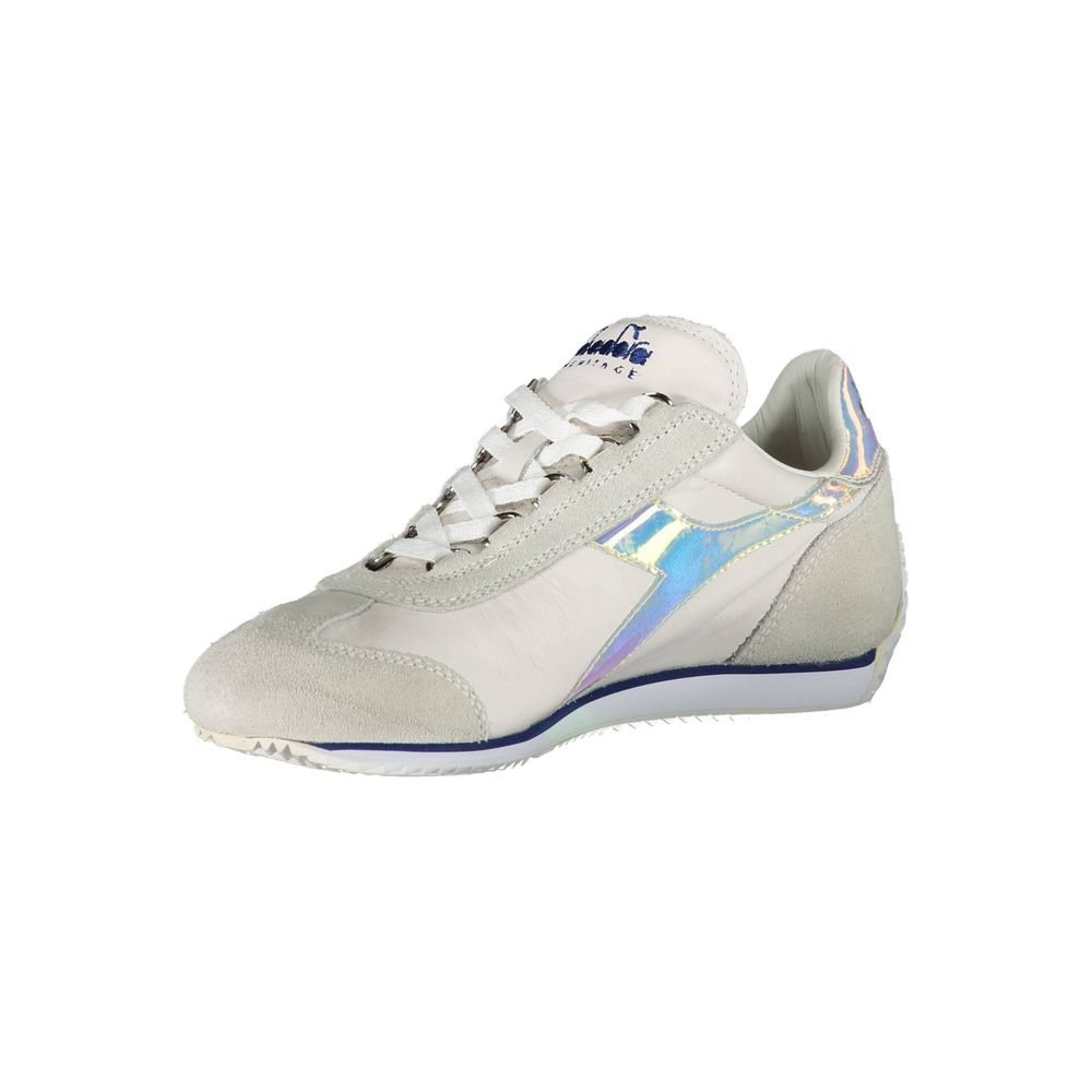 Diadora White Leather Women Sneaker
