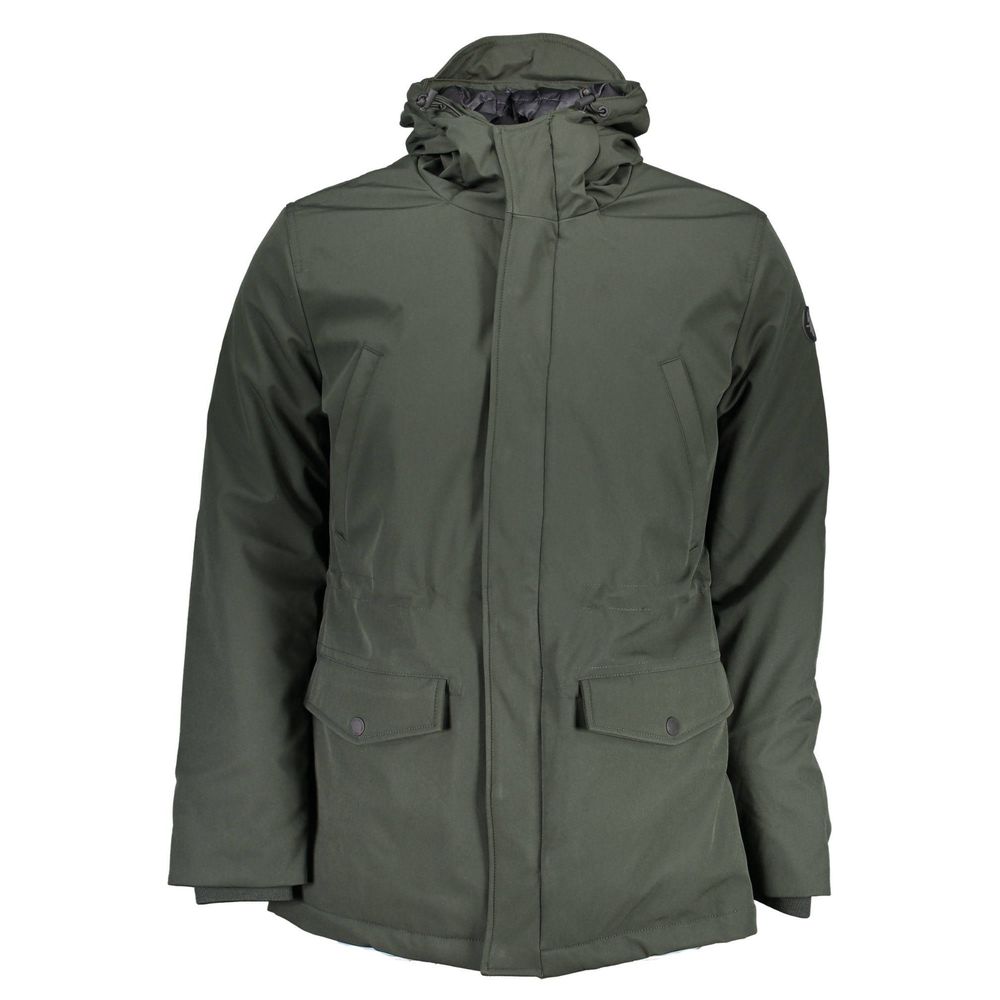 U.S. POLO ASSN. Green Polyester Men Jacket U.S. POLO ASSN.