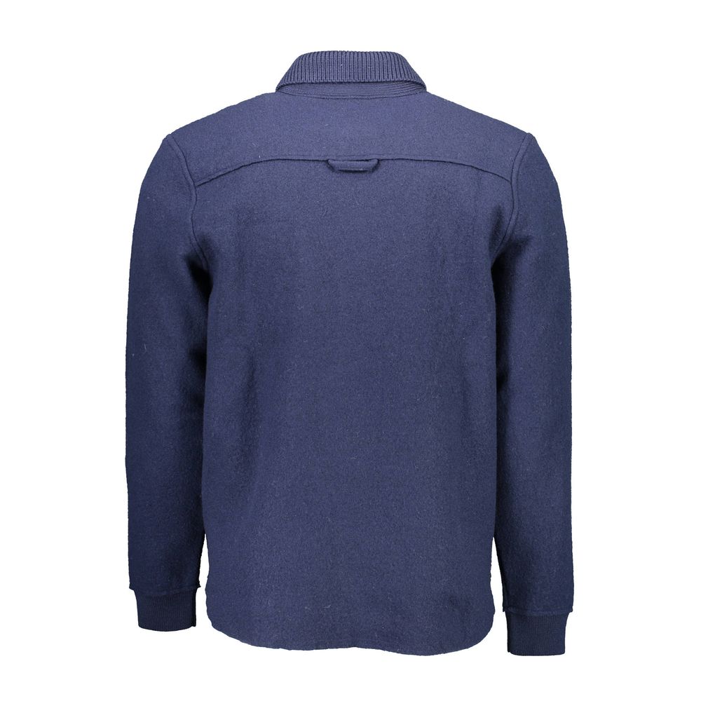 Gant Blue Wool Men Sweater Gant