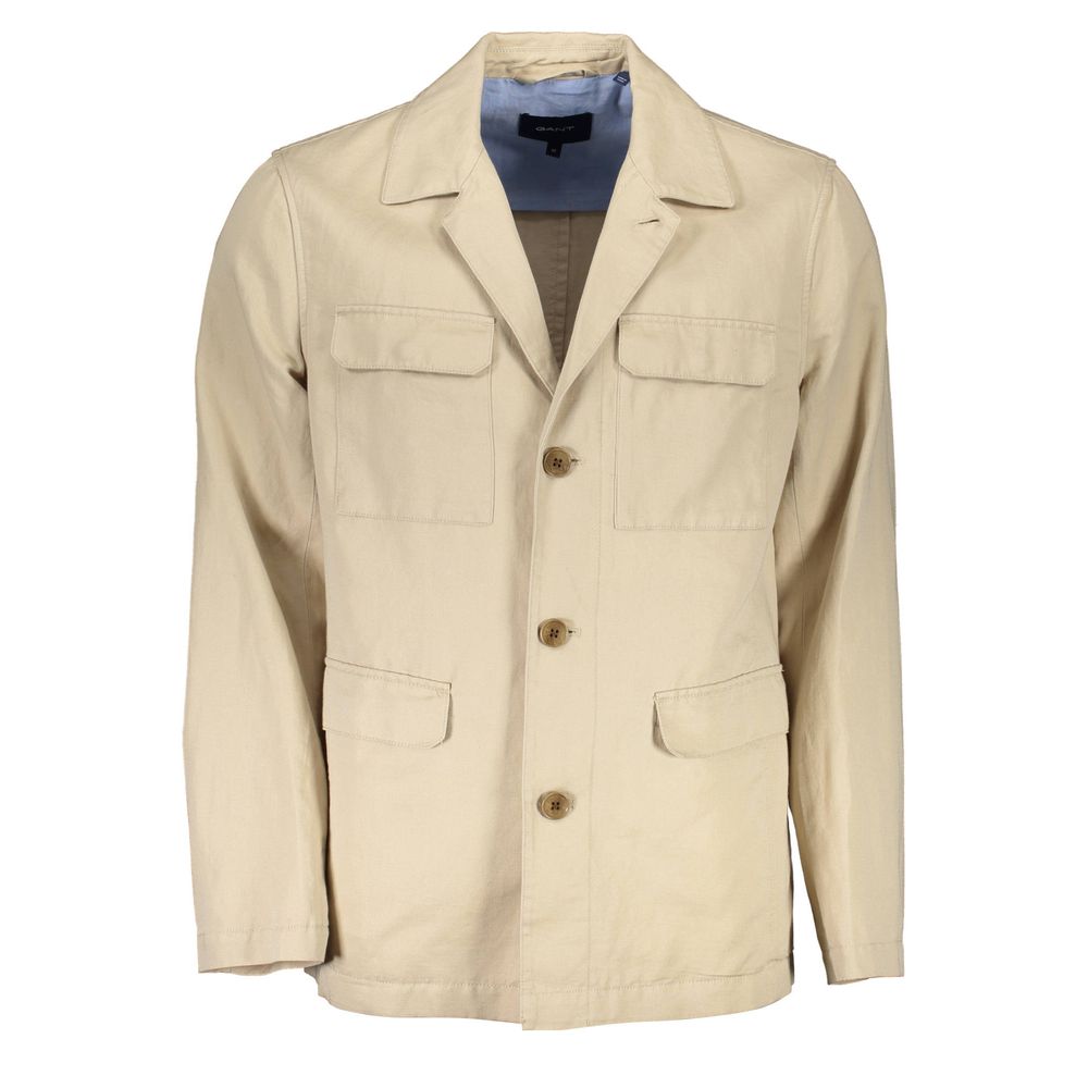 Gant Beige Cotton Jacket Gant