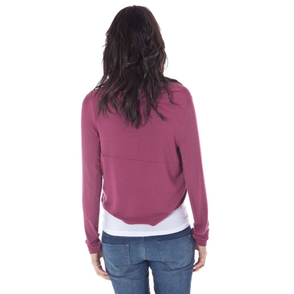 John Galliano Purple Elastane Sweater John Galliano