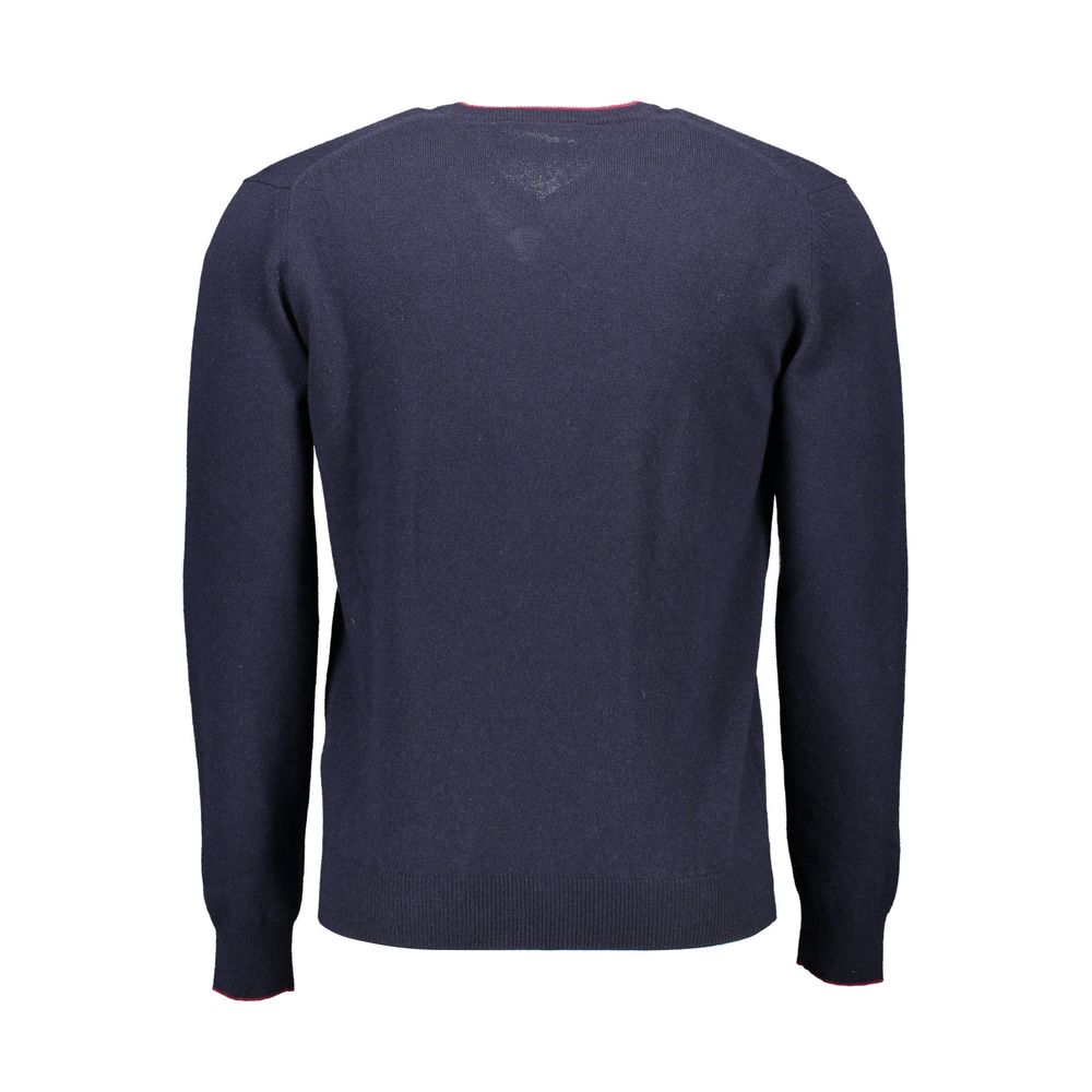 Harmont & Blaine Blue Wool Men Sweater Harmont & Blaine