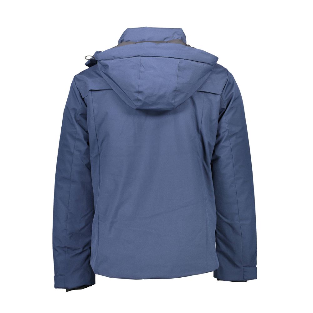 U.S. POLO ASSN. Blue Polyester Men Jacket U.S. POLO ASSN.