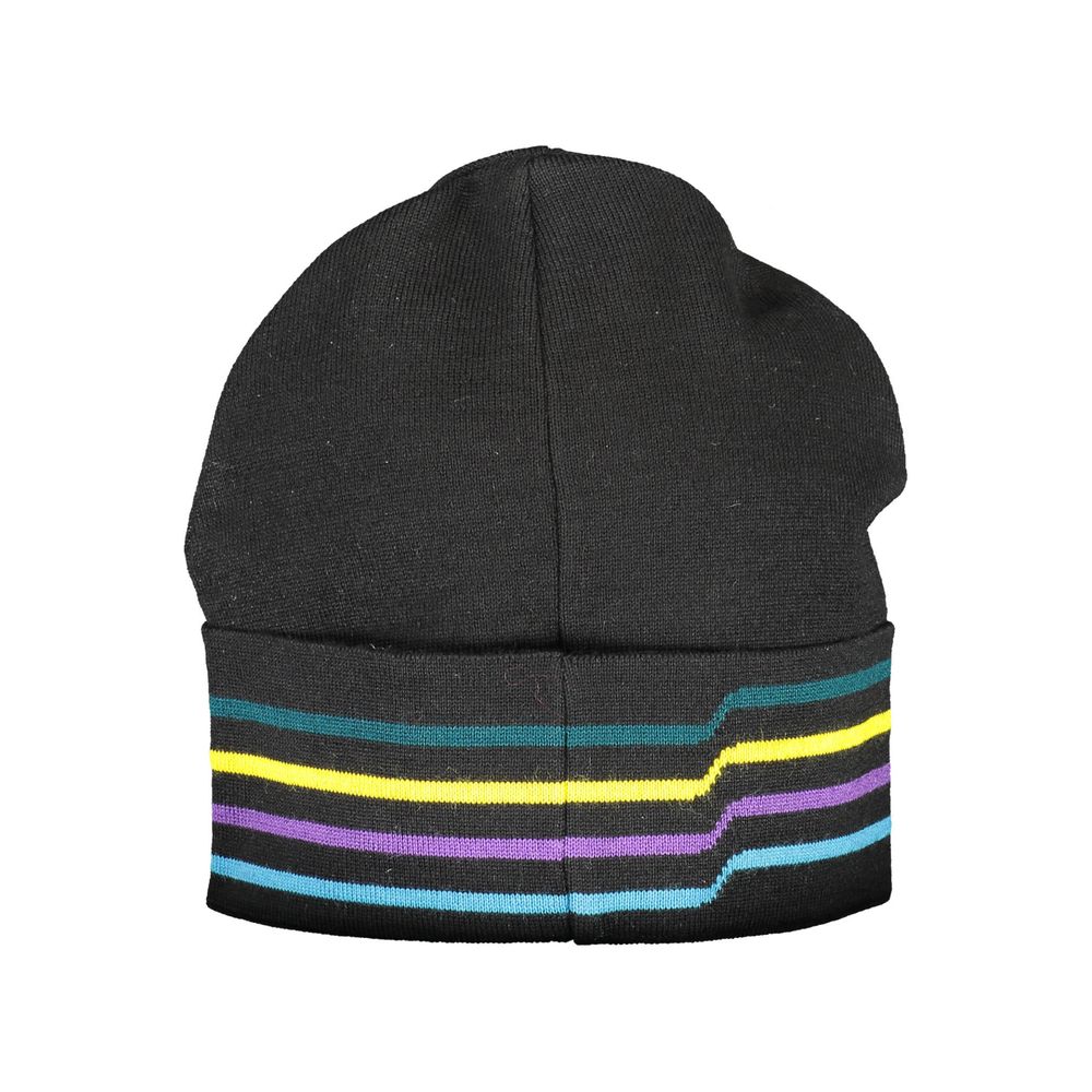 Harmont & Blaine Black Wool Men Cap Harmont & Blaine
