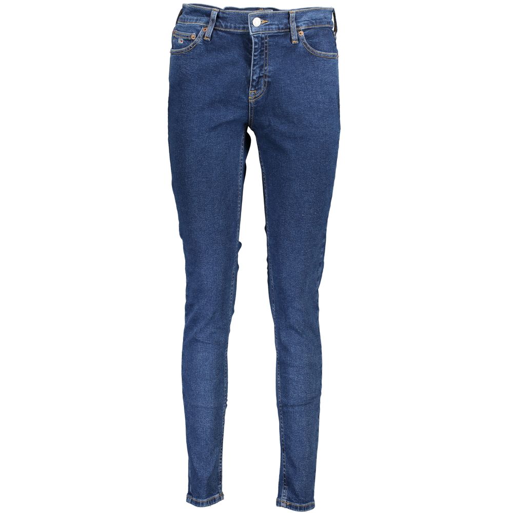 Tommy Hilfiger Blue Cotton Jeans & Pant Tommy Hilfiger