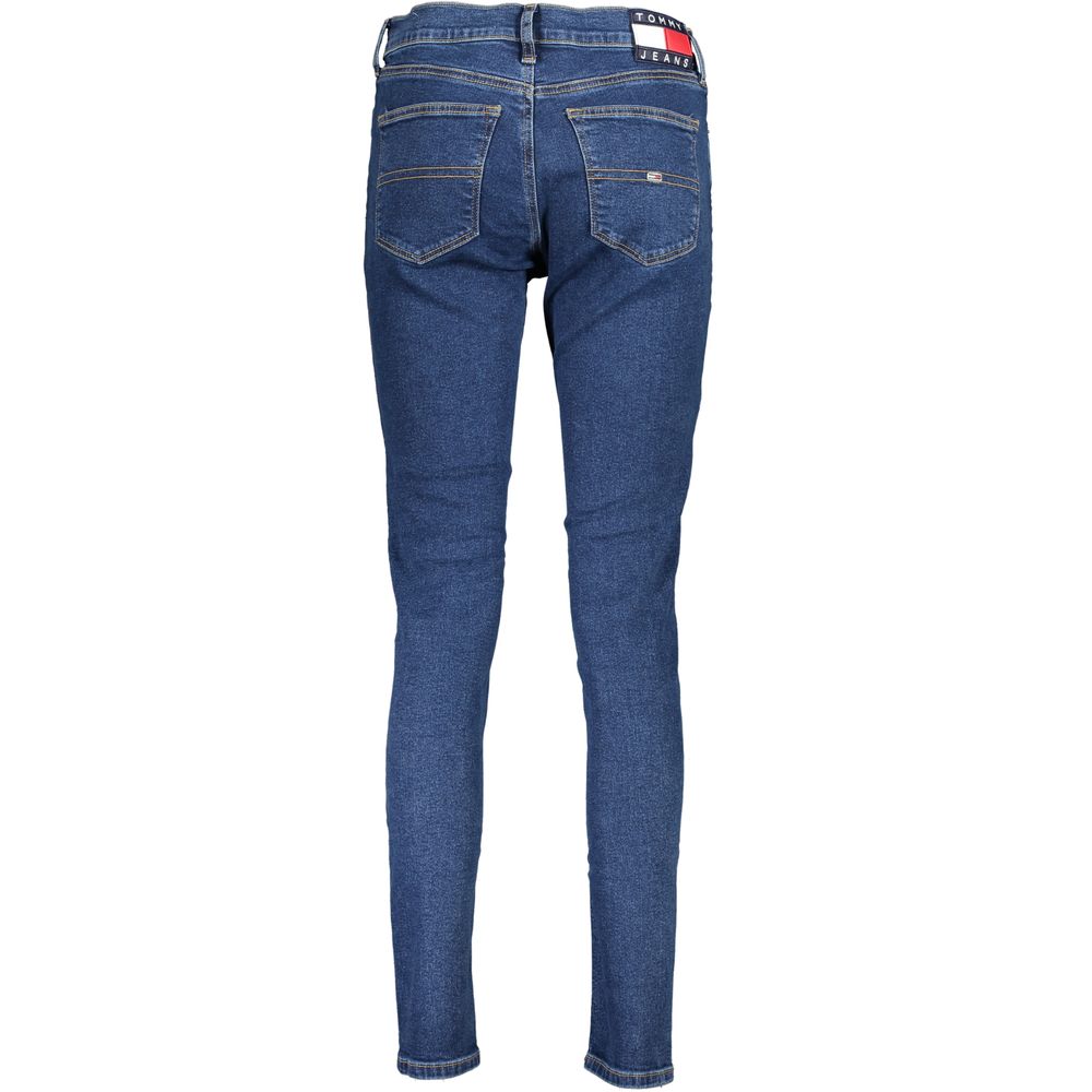 Tommy Hilfiger Blue Cotton Jeans & Pant Tommy Hilfiger