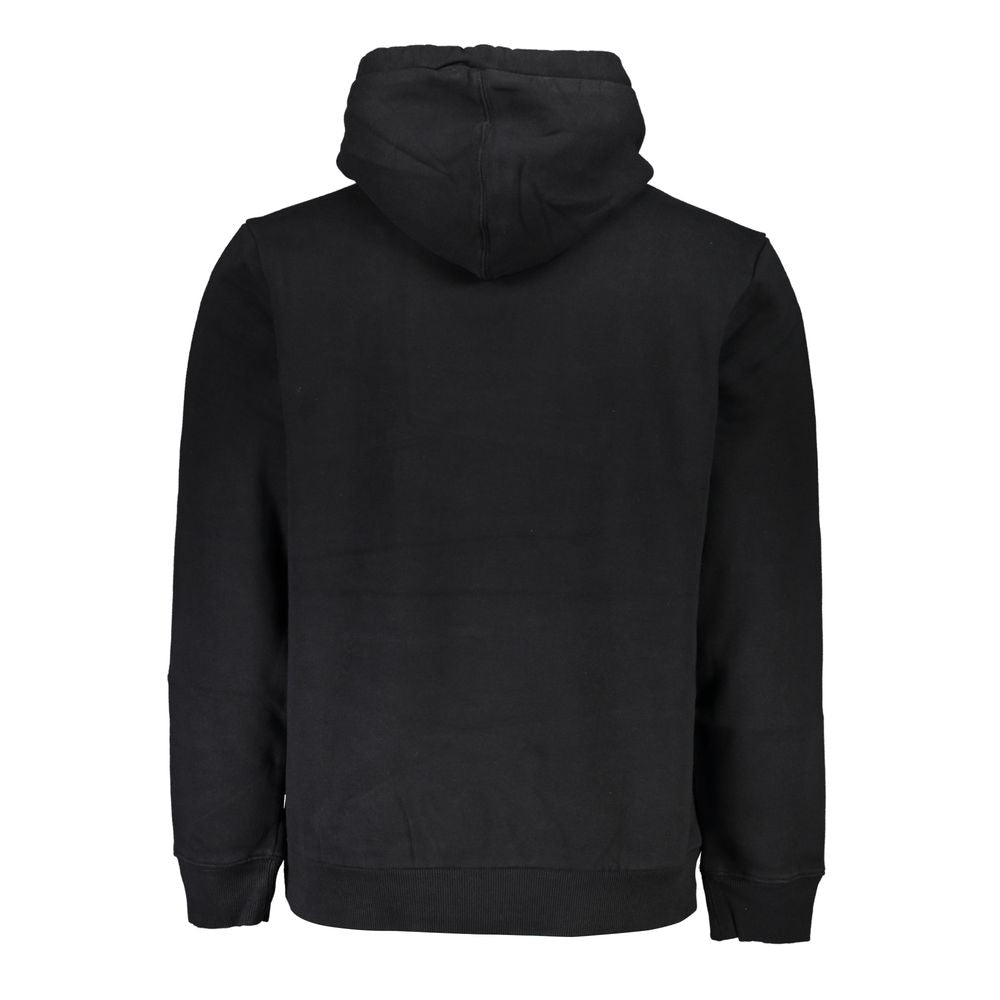 Napapijri Black Cotton Men Sweater Napapijri