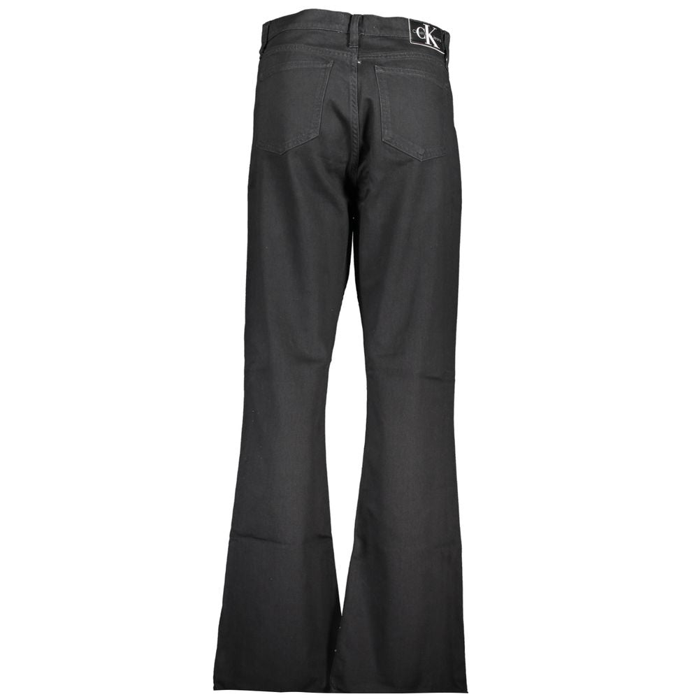 Calvin Klein Sleek Black Organic Bootcut Denim Calvin Klein