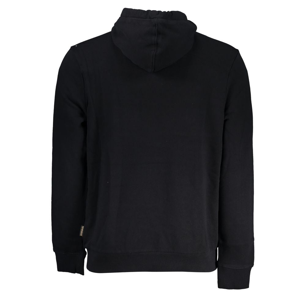 Napapijri Black Cotton Sweater Napapijri