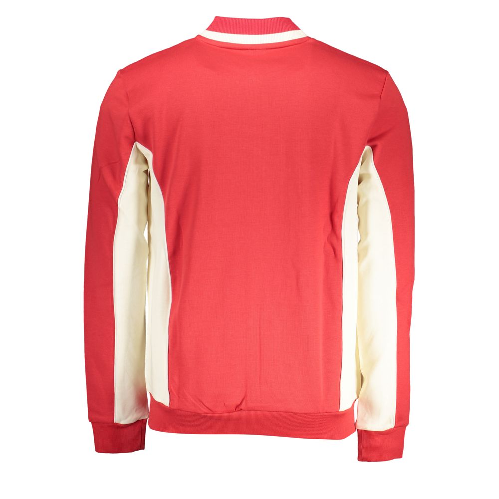 Fila Elegant Long Sleeve Zip Sweatshirt in Pink Fila