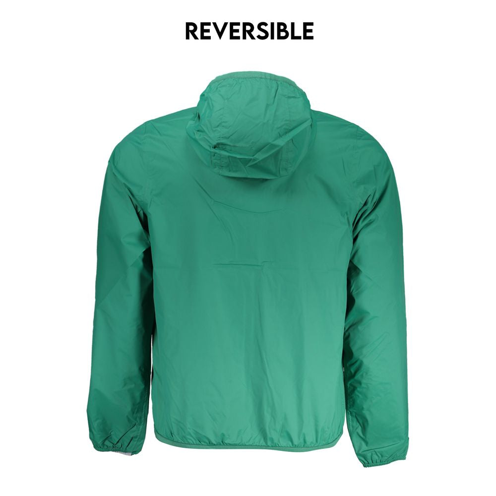 K-WAY Reversible Waterproof Hooded Jacket K-WAY