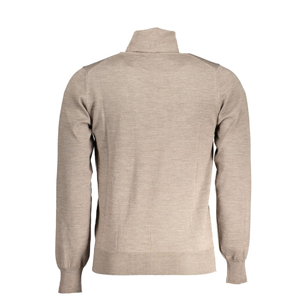 K-WAY Brown Wool Sweater K-WAY
