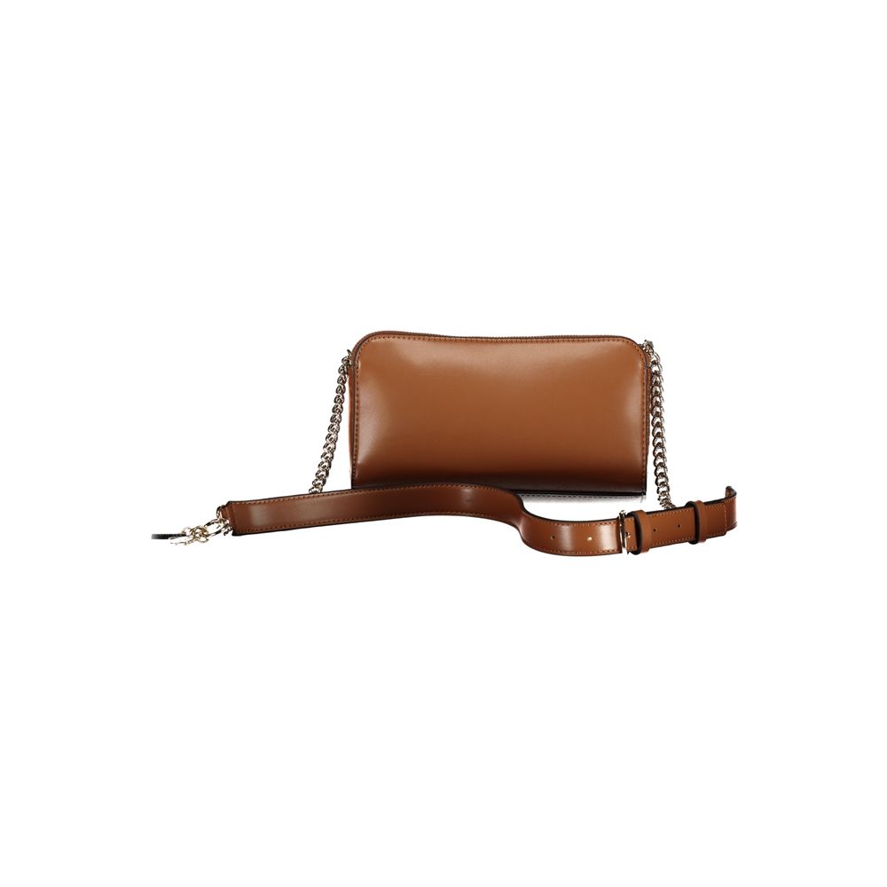 Guess Jeans Brown Polyethylene Women Handbag Guess Jeans